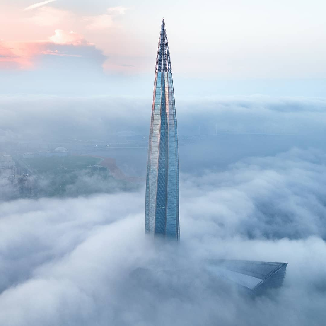 Лахта Центр (Lakhta Center) — самый высокий небоскреб России и Европы Путешествуй Блог о